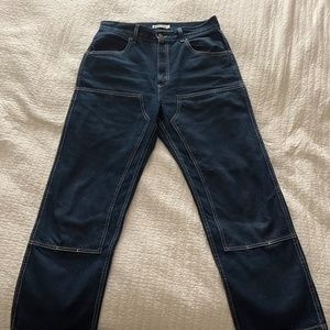 Rudy Jude Utility Jeans Size 4 Custom 28" Inseam - Indigo